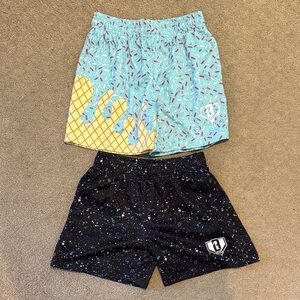 Baseball Lifestyle 101 - 2 pairs of shorts size youth medium